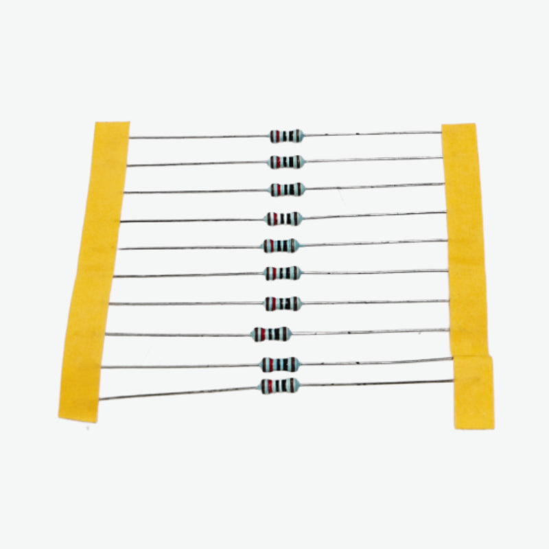 120 ohm, 1/4 Watt Resistor with 1% tolerance (Pack of 10)