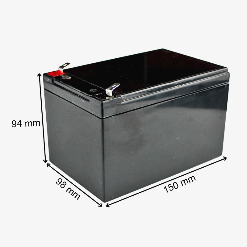 Plastic Battery Box For Lithium Battery Pack (150x98x94)mm - 12Ah/18Ah/20Ah
