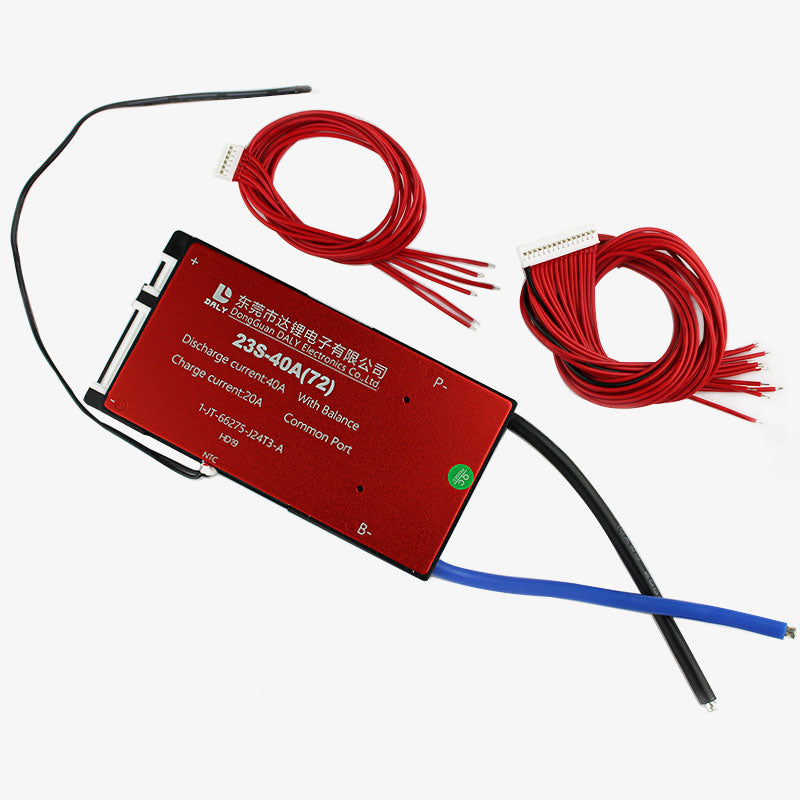 DALY LiFePo4 23S 72V 40A Waterproof Battery Management System - BMS Protection Board