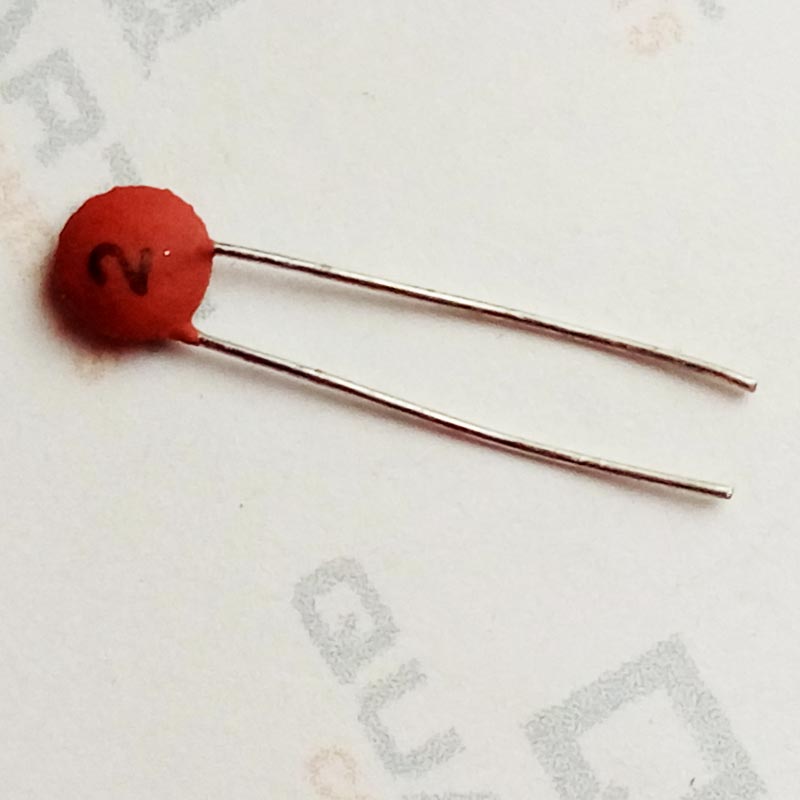 2pF Ceramic Capacitor (Pack of 5)