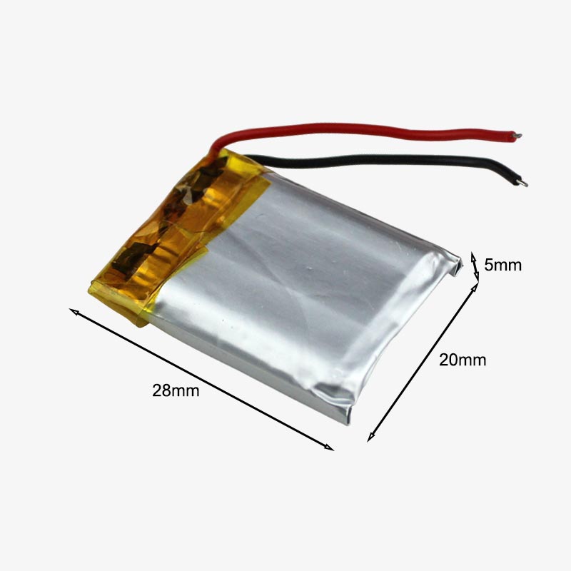 3.7V 480mAH Li-Po Rechargeable Battery (YXL-402025)