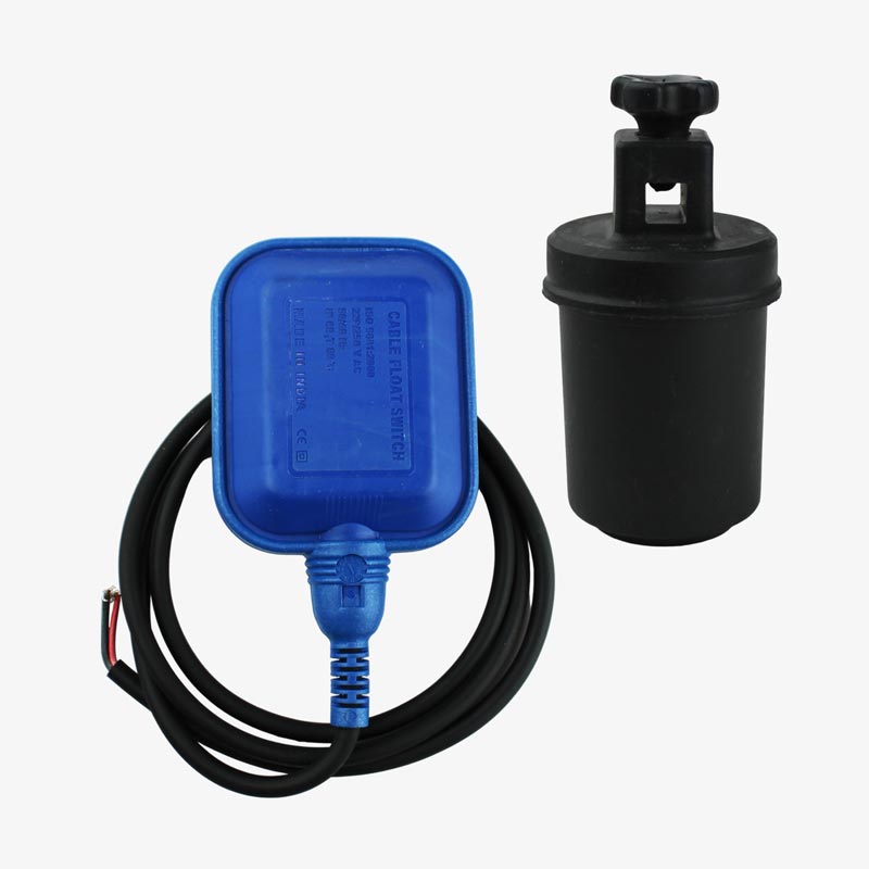 Float Switch Industrial Water Level Control 220VAC - 2 Meter Cable