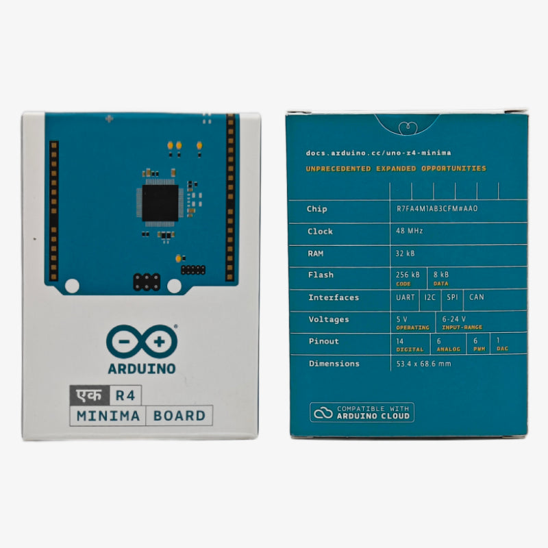 Official Arduino UNO EK (एक) R4 Minima - Made in India