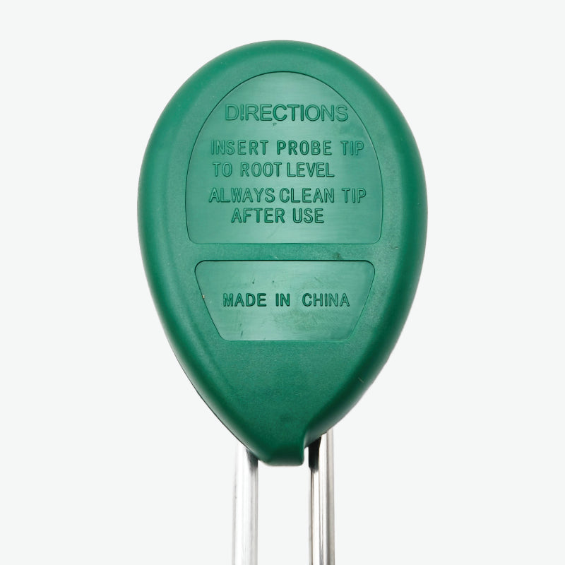 Three-Way Soil Meter for Moisture, Light Intensity and pH Testing