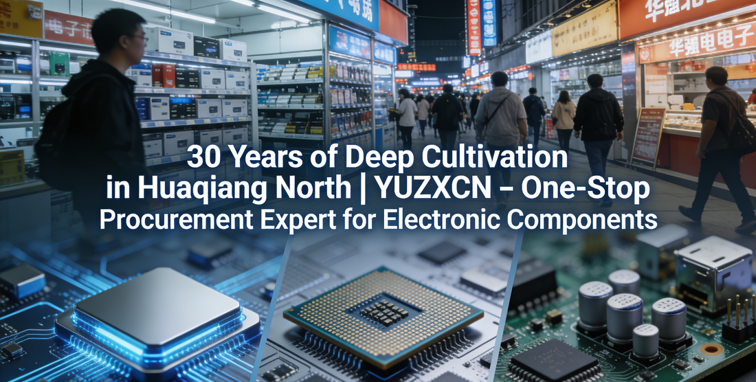 30 Years of Deep Cultivation in Huaqiang North | YUZXCN – One-Stop Procurement Expert for Electronic Components