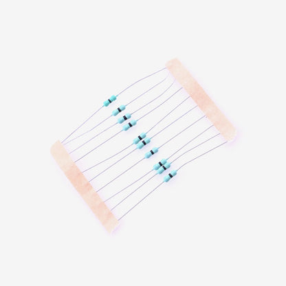 0 Ohm, 1/4 Watt Resistor with 1% tolerance (Pack of 10)