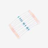 0 Ohm, 1/4 Watt Resistor with 1% tolerance (Pack of 10)
