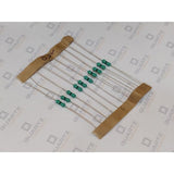 0 Ohm, 1/4 Watt Resistor with 1% tolerance (Pack of 10)