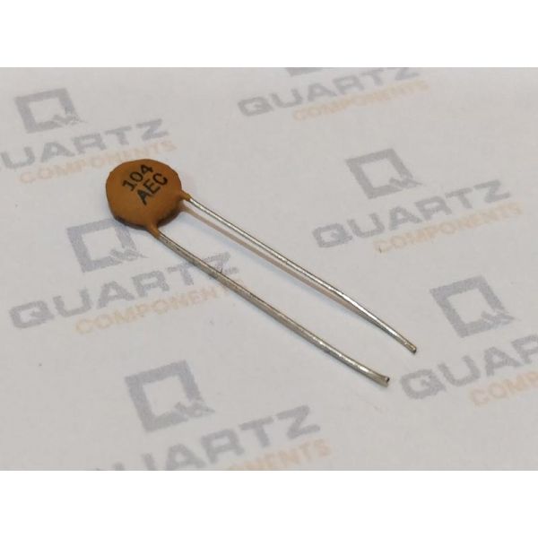 100000 pF (0.1uF) 50V Ceramic Capacitor (Pack of 5)
