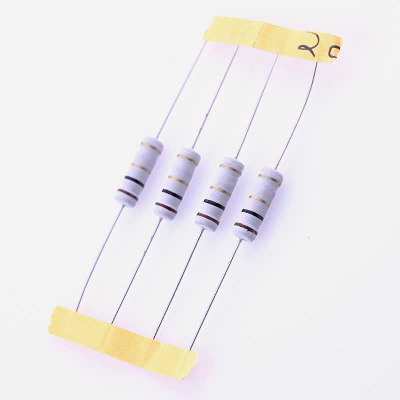 1 Ohm, 2 Watt Resistor (Pack of 4)