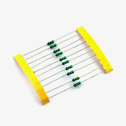 1 Ohm, 1/4 Watt Resistor with 5% tolerance (Pack of 10)