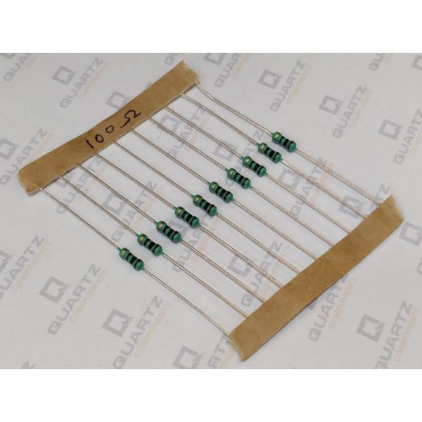 100 ohm, 1/4 Watt Resistor with 5% tolerance (Pack of 10)
