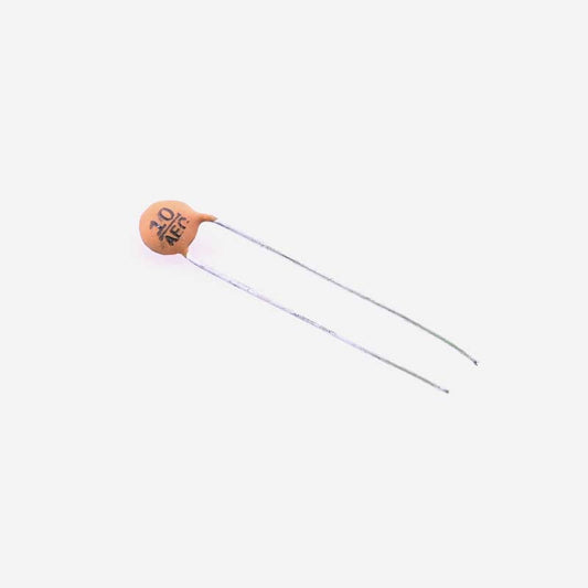 10pF 50V Ceramic Capacitor (Pack of 5)