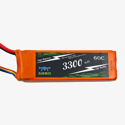 11.1V 3300mAh 3S 60C Lithium-Polymer Rechargeable Battery