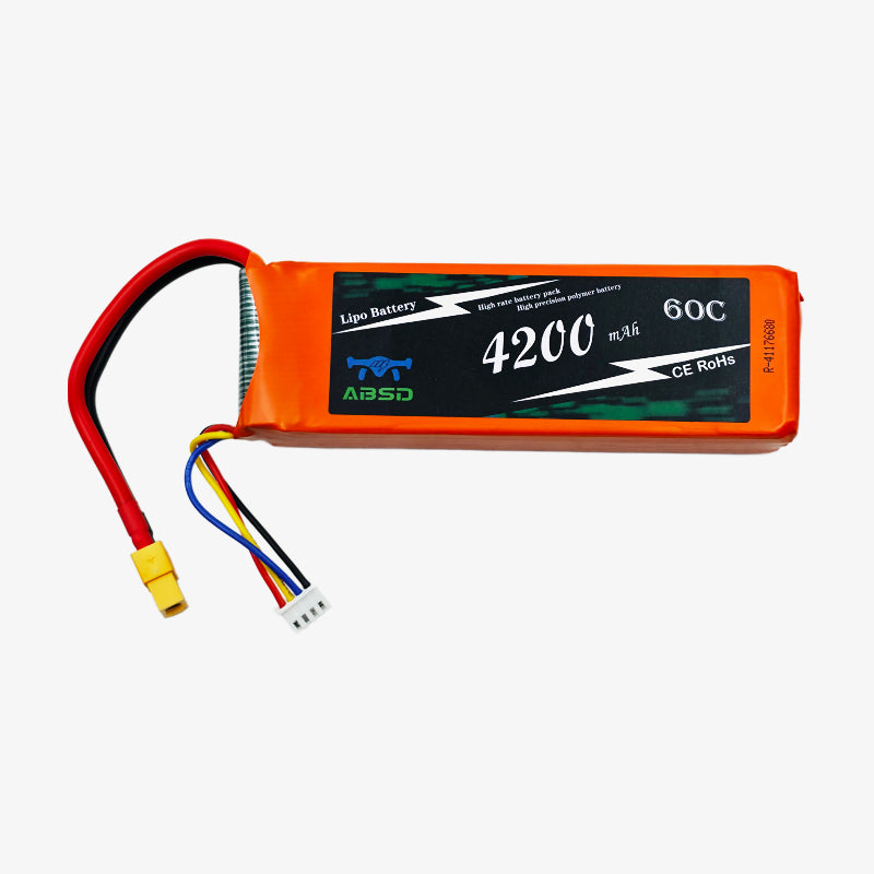11.1V 4200mAh 3S 60C Lithium-Polymer Rechargeable Battery
