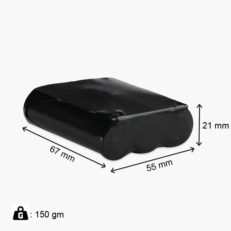 WATTNINE® 12V 1200mAh Rechargeable Lithium Battery with Warranty for GPS, CCTV, Industrial and Commercial Application