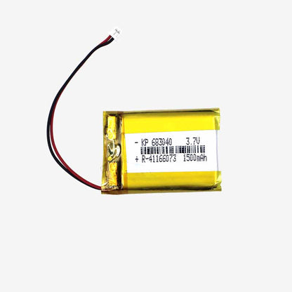3.7V 1500mAH Li-Po Rechargeable Battery (KP 683040)