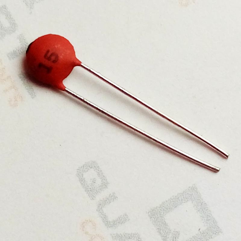 15pF Ceramic Capacitor (Pack of 5)