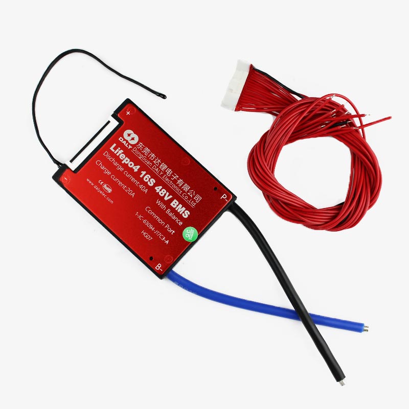 DALY LiFePo4 16S 48V 40A Waterproof Battery Management System - BMS Protection Board