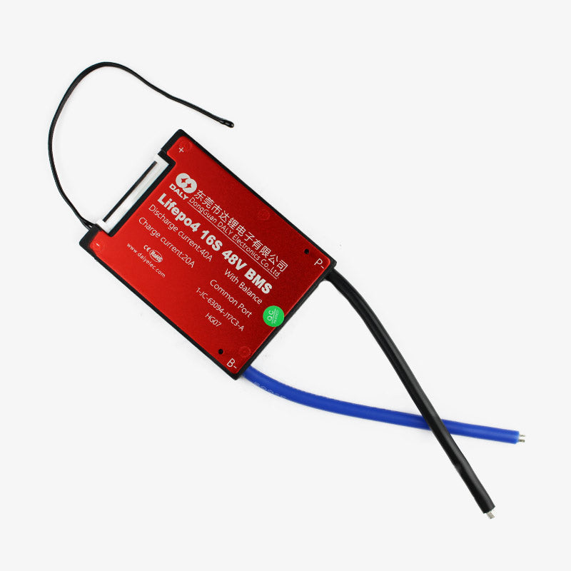 DALY LiFePo4 16S 48V 40A Waterproof Battery Management System - BMS Protection Board