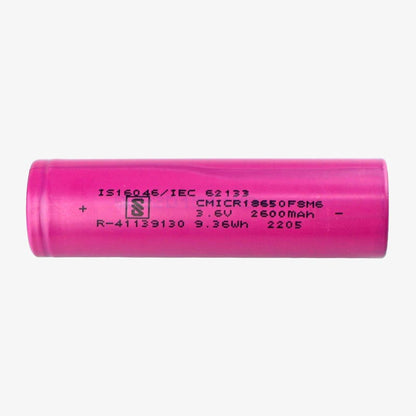 18650 Li-ion 2600mAh Rechargeable Battery - Original