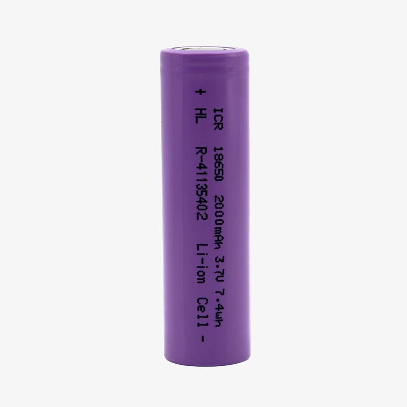 2000mAh 18650 Li-ion Rechargeable Battery - Original