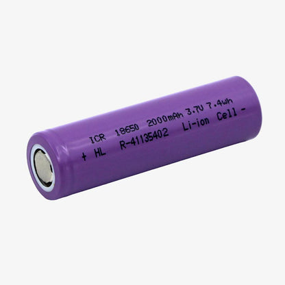 2000mAh 18650 Li-ion Rechargeable Battery - Original