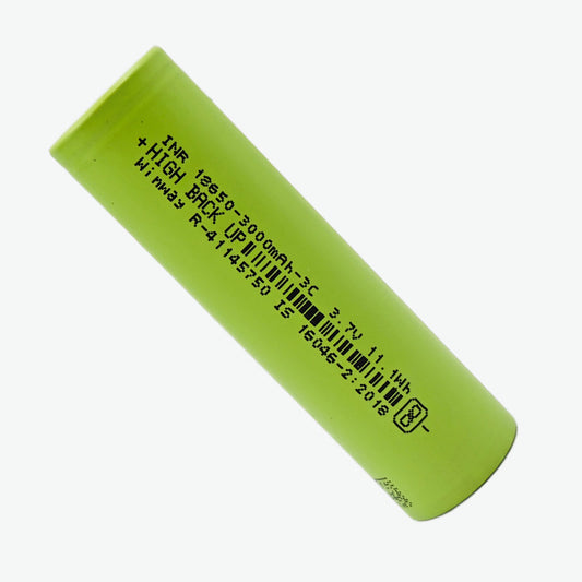 18650 Li-ion 3000mAh Rechargeable Battery - Winway