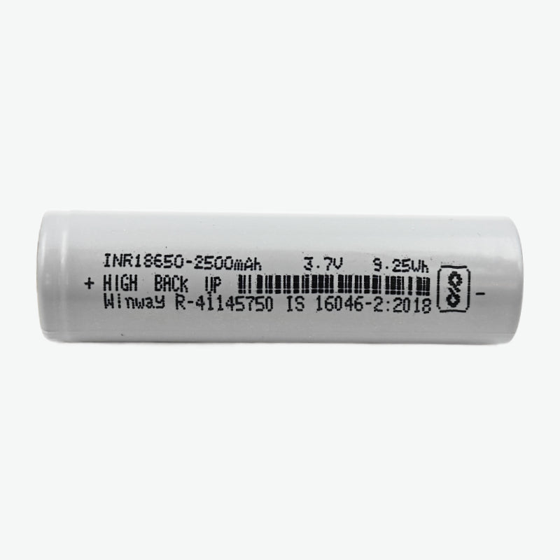 18650 Li-ion 2500mAh Rechargeable Battery Copy
