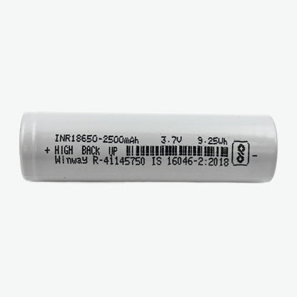 18650 Li-ion 2500mAh Rechargeable Battery Copy