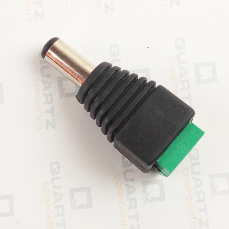1 Pair Male + Female CCTV Cameras 2.1mm x 5.5mm DC Plug