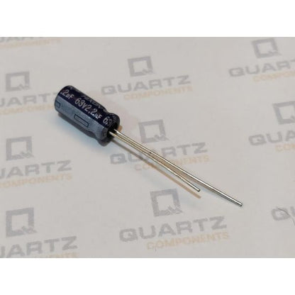 2.2uF 63V Radial Electrolytic Capacitor
