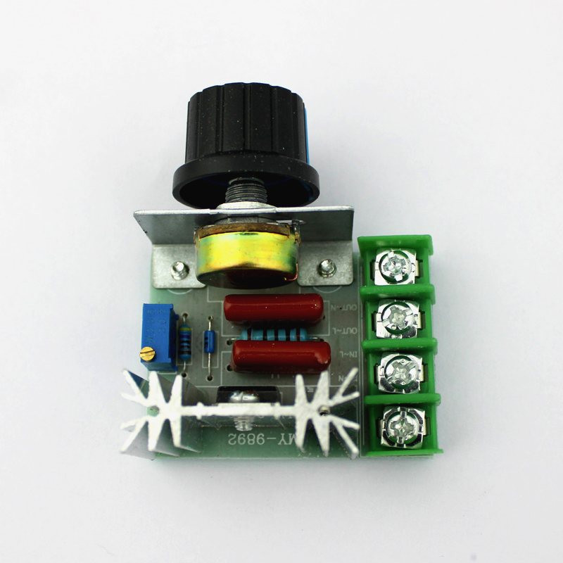 2000W SCR Triac Electric Voltage Regulator (E-DIMMER AC 50-220V)