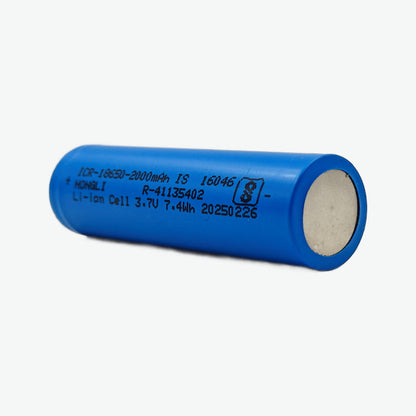 2000mAh 18650 Li-ion Rechargeable Battery - Original