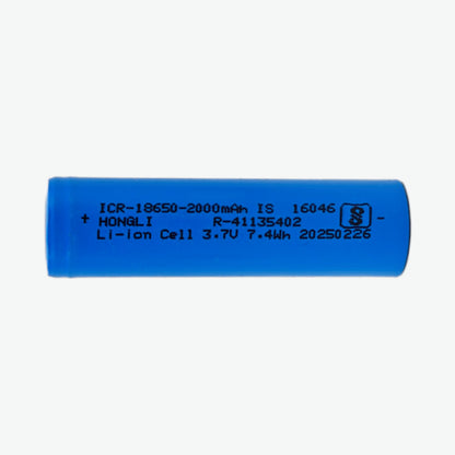 2000mAh 18650 Li-ion Rechargeable Battery - Original