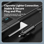 Portable car power converter for laptops, smartphones and tablets