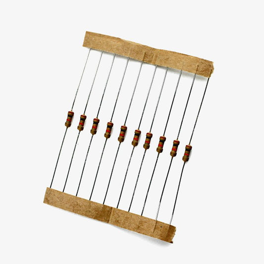 20K ohm, 1/4 Watt Resistor with 5% tolerance (Pack of 10)