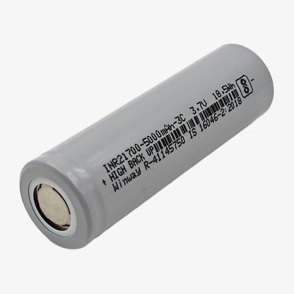 21700 Li-ion 3.7V 5000mAh Rechargeable Battery - Winway