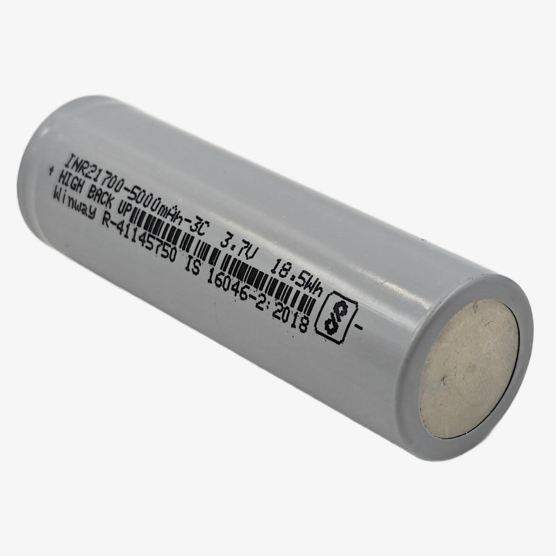 21700 Li-ion 3.7V 5000mAh Rechargeable Battery - Winway