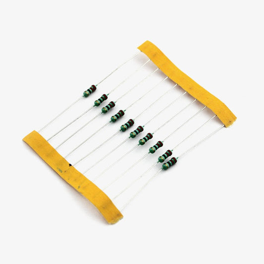 22 ohm, 1/4 Watt Resistor with 5% tolerance (Pack of 10)