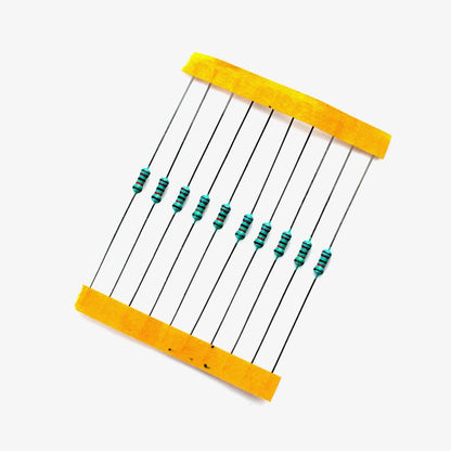 220K ohm, 1/4 Watt Resistor with 1% tolerance (Pack of 10)
