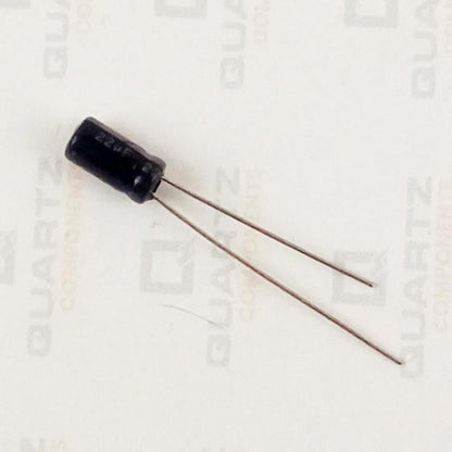 22uF/25V Radial Electrolytic Capacitor