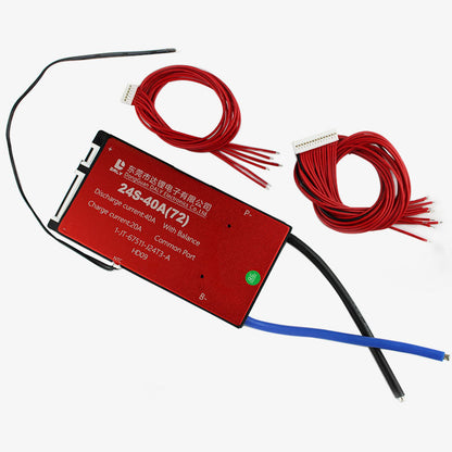 DALY LiFePo4 24S 72V 50A Waterproof Battery Management System - BMS Protection Board
