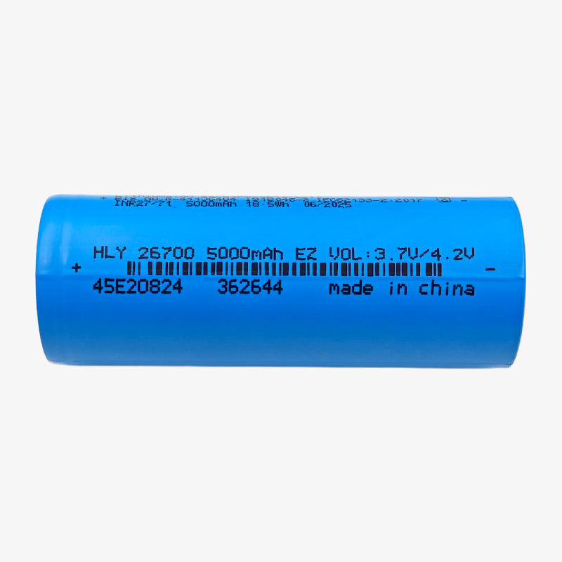 26700/26650 Li-ion 3C 5000mAh Rechargeable Battery - Original EV Grade