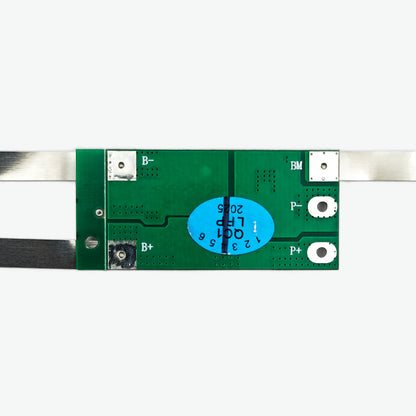 2S 10A LiFePO4 Battery Protection BMS Module with Nickel Strip for 3.2V Cells