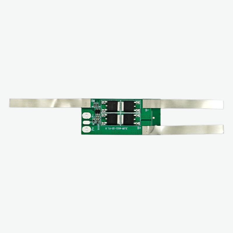 2S 10A LiFePO4 Battery Protection BMS Module with Nickel Strip for 3.2V Cells