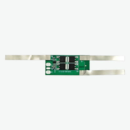 2S 10A LiFePO4 Battery Protection BMS Module with Nickel Strip for 3.2V Cells