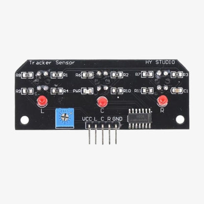 3-Channel IR Line Tracking & Path Detection Sensor Module