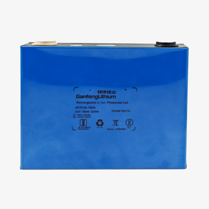 3.2V 100Ah LiFePO4 Prismatic Battery Cell (Ganfeng Lithium)
