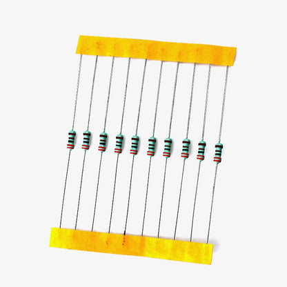 3.3K ohm, 1/4 Watt Resistor with 1% tolerance (Pack of 10)